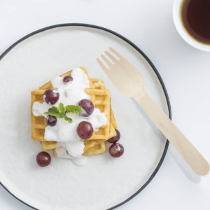 160mm Wooden Fork Cutlery