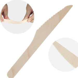 160mm Wooden Knife 1000pcs Cutlery