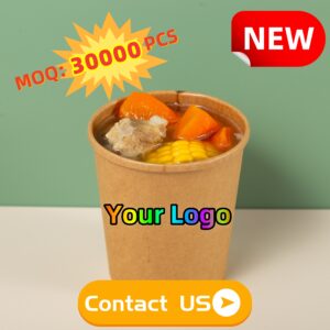 Custom Print Melbourne Ice-cream Paper Cup Gelato Yogurt Tub Paper Bucket